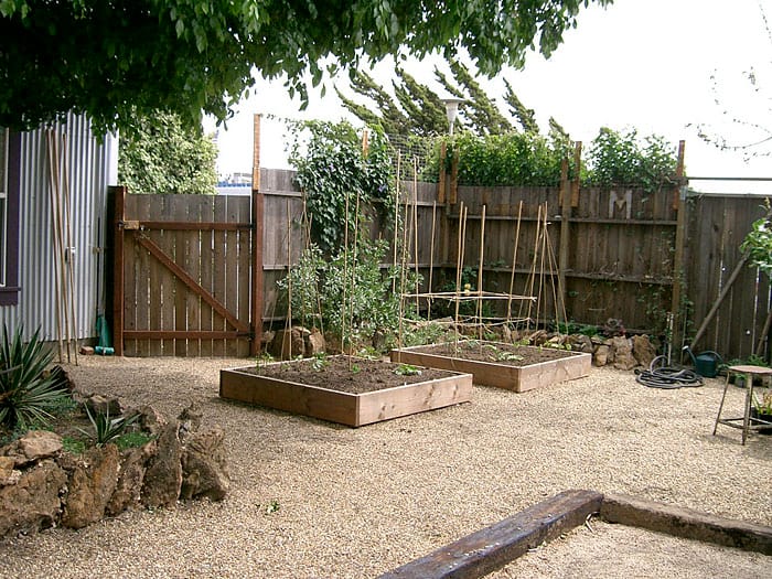 Ghosts of potagers past: California