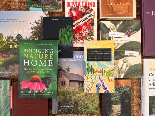 Garden and nature books to give and receive